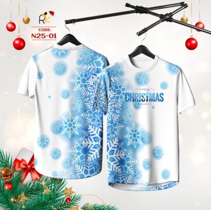 N25 01 - Blue & White Christmas Edition 2025 | Adult & Kid