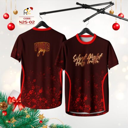 N25 02 - Maroon Christmas Edition 2025 | Adult & Kid
